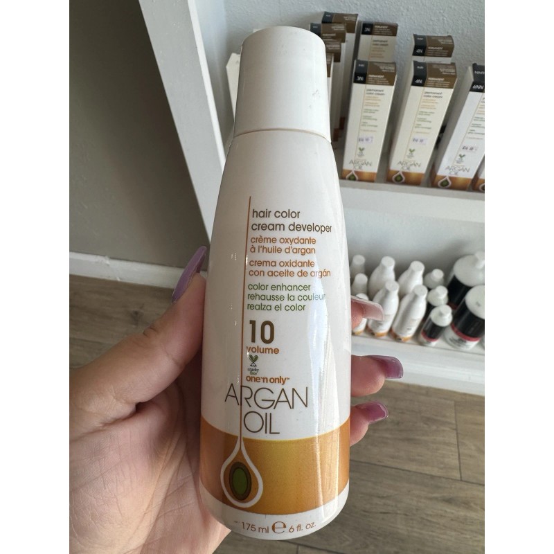 One 'n Only Hair color cream developer volume 10 by