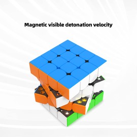 Gan 460 M Stickerless 4x4 Magnetic Speed Cube Magic Cube 460M