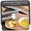 FUNOMOCYA Portable Garlic Press Tool for Effortless Mincing and Crushing