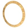 Watch Bezel Insert 38mm Ceramic Embossed Digit Watch Bezel Ring