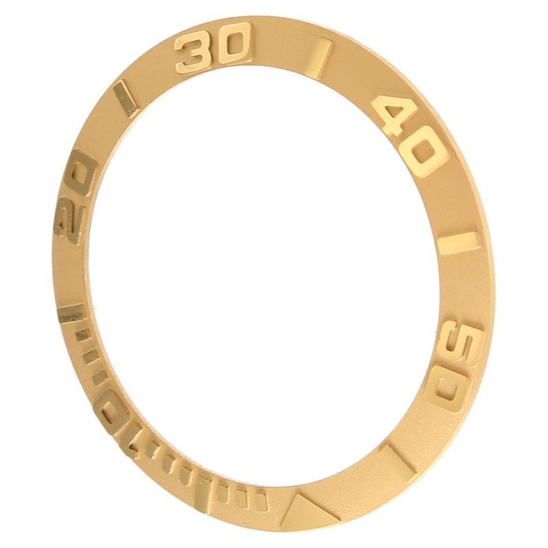 Watch Bezel Insert 38mm Ceramic Embossed Digit Watch Bezel Ring