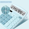 Basic Standard Calculators 12-Digit, Desktop Calculators with Big Button, Standard