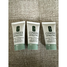 Clinique : Clinique 2 in 1 Cleansing+ Exfoliating Jelly 1oz Each Lot Of 3