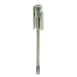 Door Saver II U 11174 Invisible Door Stop, 7/32 in., Carbon Steel, Nickel, Residential, Adjustable, Pack of 1