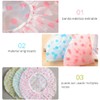 3 Piezas Gorros De Baño Impermeable Para Mujer Para El