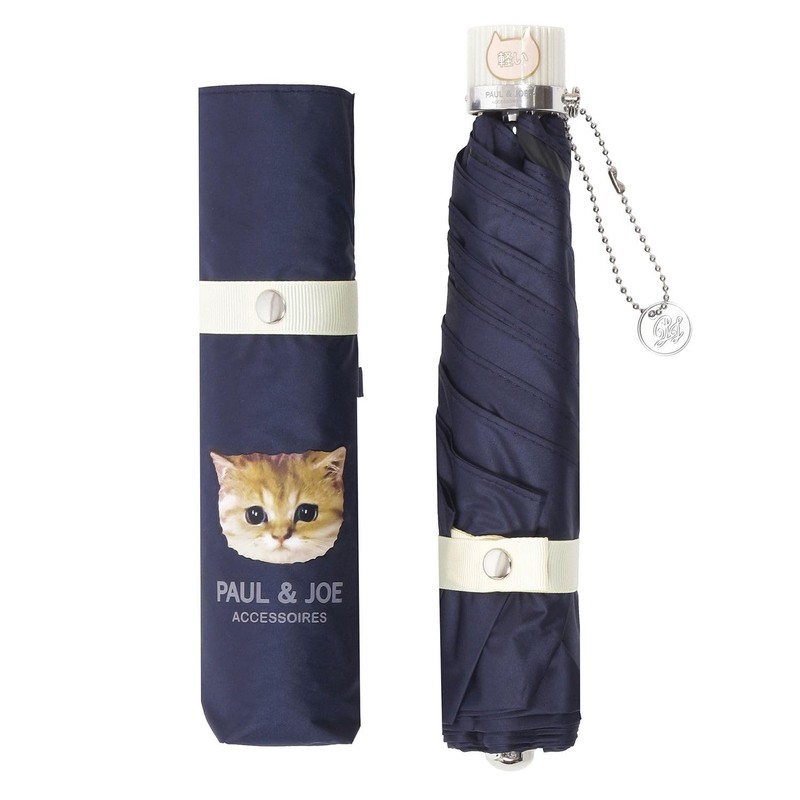 Moonbat [Paul & Joe] Parasol Folding Umbrella, For Rain or
