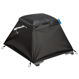 VeyoStories 5th Wheel Hitch Cover, Compatible with 15K-26K Companion Fifth Wheel Hitch. Double-layer Heavy Duty Fabric with Zipper Design for Easy Use, 30"W x 30"D, Waterproof & Dustproof.(Cover Only)