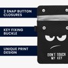 kwmobile Car Keychain Case for Car Keys - RFID Signal