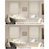 LazBlinds Manual Roll-up Bamboo Blinds, 23" W x 72" H,