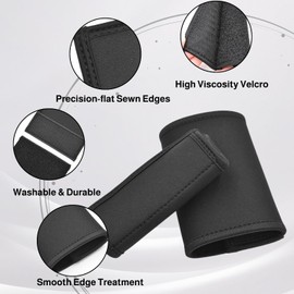 Set of 3 Bicycle Frame Protectors, Bicycle Carrier Accessories, Transport Protection, Frame Protection Bicycle, Protection Against Scratches, for E-Bike and Bicycle, 3 Sizes, Easy Attachment, Ideal