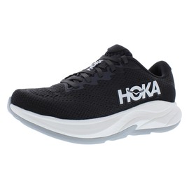 HOKA Rincon 4 Womens Shoes Size 8.5, Color: Black/White