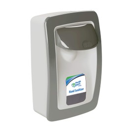 Designer Series SS001WH32 Manual Wall Mount Dispenser, Plastic, 1250 mL, White with Gray Trim