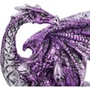Nemesis Now Hatchling Protection Dragon and Dragonling Parent Figurine Purple
