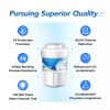 ICEPURE RWF0600A Refrigerator Water Filter Compatible for GE MWF, MWFINT,