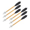 6Pcs Crossbow Arrows Double Screw Fixing Aluminum Alloy Shooting Bow