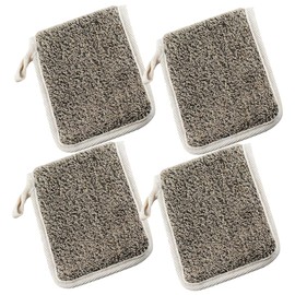 FOMIYES Bar Soap Pouch 4pcs Exfoliating Soap Bags and Easy to Carry for Travel