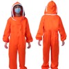 Orange Beekeeper One Piece Bee Suit Beekeeping Protective Clothes Beekeeping
