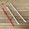 Boardwalk BWKGST1025RD 10.25 in. Polypropylene Wrapped Giant Straws - Red