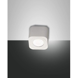 Fabas Luce Palmi LED spotlight, white