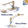 PATHFINDERS STEM Kit- Hydraulics 4-in-1– Build 4 Hydraulic Machines |