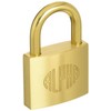 Sugita Ace 1000-40 Alpha Key Lock Padlock, Gold, Standard Type