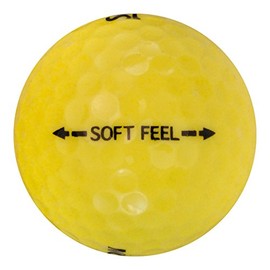Srixon 60 Soft Feel Yellow - Mint (AAAAA) Grade - Recycled (Used) Golf Balls