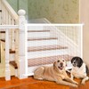 Cupount Dog Gate for Stairs - Pet Gate Indoor Safety