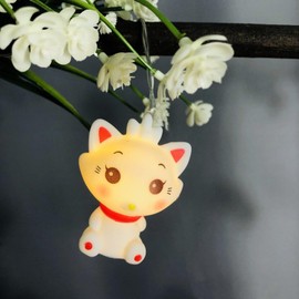 Cute Cat String Lights Cartoon Marie Kitten Fairy Lights Pet Theme USB Plug in String Lights for Children Bedroom Birthday Christmas Party Girls Room Decoration (Crown Cat, 1.65m/10led)