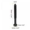 sourcing map Hex Lag Screws 5/16" x 2-3/4" Carbon Steel