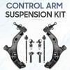 8pc Front Lower Control Arms Suspension Kit Fit for Nissan