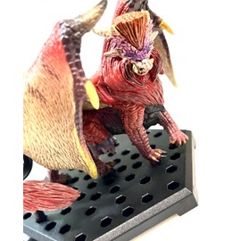 Aikens Co. Plus Monster Teostra Flame King Dragon Action Figure with Display Stand, Detailed Red Winged Creature Collectible, Fantasy Gaming Miniature, Birthday Gift, Exchange Gifts, No Box