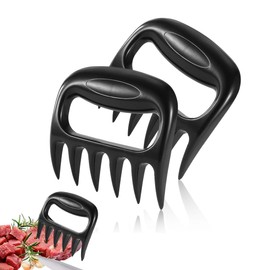 SULIUDAJI Pack of 2 Pulled Pork Claws, Pulled Pork Forks, Pulled Pork Claws, Meat Claws, Bbq Meat Claws, Bear Claws, Crushing Claws for Shredding and Mixing Pulled Pork, Chicken, Beef