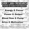 L&T Energy Pre Workout Powder | 13000mg | Caffeine, Creatine,