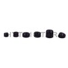 HTTMT HTTMT MT247-003-BK Black Bolts Toppers Caps Compatible with 1991-2012