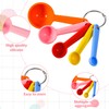 5 Pcs Silicone Measuring Spoons Cups Teaspoon Tablespoon with Hang