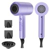 SHRATE Lightweight Ionic Hair Dryer with Diffuser - Powerful 1800W