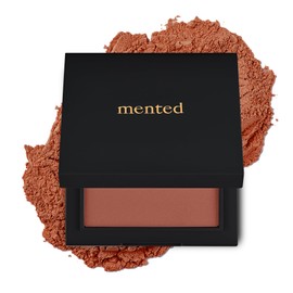 Mented Cosmetics Powder Face Blush for Women Made in USA Vegan Cruelty Free Paraben Free, 0.2oz, Clay too Much