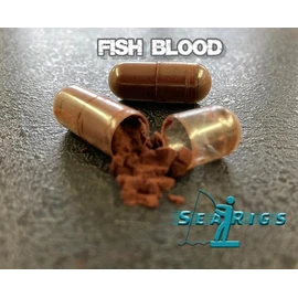 searigs™ Fish Blood Natural sea fishing Bait Capsules for attracting Cod, Bass, Conger, Ray, Pike and Flatfish x25 Capsules
