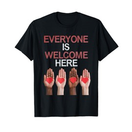 everyone is welcome here flag idaho teacher T-Shirt