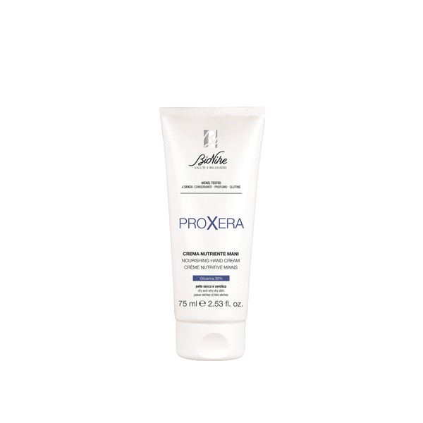 Bionike Proxera Nourishing Repair Hand Cream for Dry and Xerotic Skin, Moisturizing and Protective Action, Relieves Dryness and Fissuration, Gives Softness to Skin, 75 ml