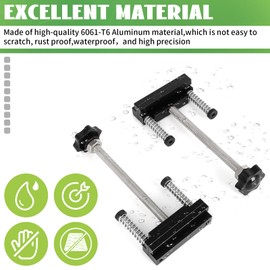 AUTOVIC Window Tool Jamb Stretcher Set for Vinyl Jamb Stretcher Window Repair Tool Aluminum 2ps