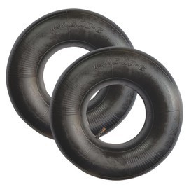 2pack 15x6.00-6 Inner Tube with TR-13 Straight Valve, Replacement Tyre Tube for Lawn Mower, Wheelbarrows, Garden Trailers, Go-Karts, Golf Carts and More