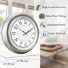 FOUNTAIN DESIGNS 18" Large Galaxy Luminous Atomic Clock with Night