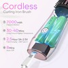 Cordless Curling Iron Brush, 3-in-1 Portable Curling Iron, 2024 New