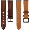 Gomvadr Quick Release Leather Watch Bands 14mm 16mm 18mm 19mm