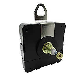 New Replacement Ticking Quartz High Torque Clock Movement Mechanism Motor - Gold Thread Length 11.7mm - Total Shaft Length 20mm - Width 7mm