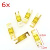 JZK Pack of 6 20A Mini ANL Fuses for Automotive