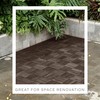 10 Pcs Interlocking Deck Tiles, Patio Flooring - Outdoor Waterproof