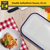 Krüger Husum Enamel Casserole Dish, Oven-Safe up to 250 °C,