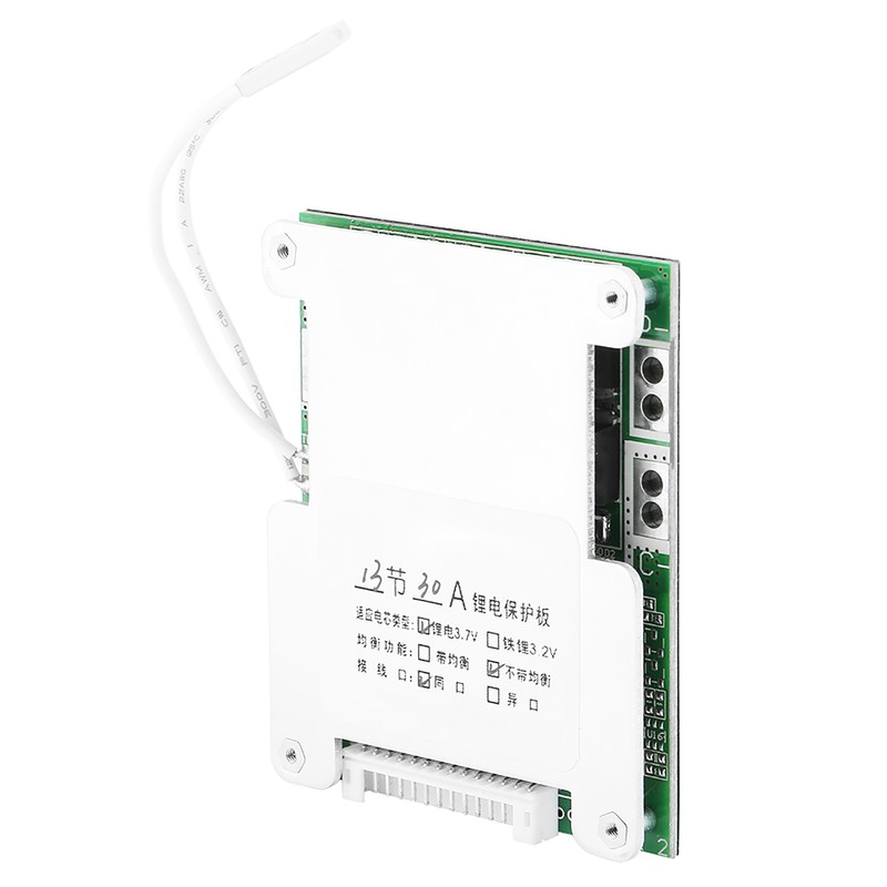 13S 30A Lithium Battery Charging Protection Board Precision BMS PCB